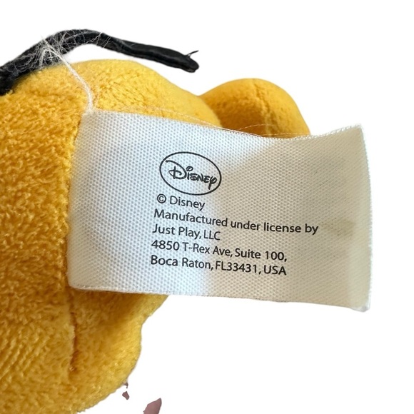 Pluto the Dog Disney Mickey Mouse 8" tall stuffed plush - Picture 5 of 5